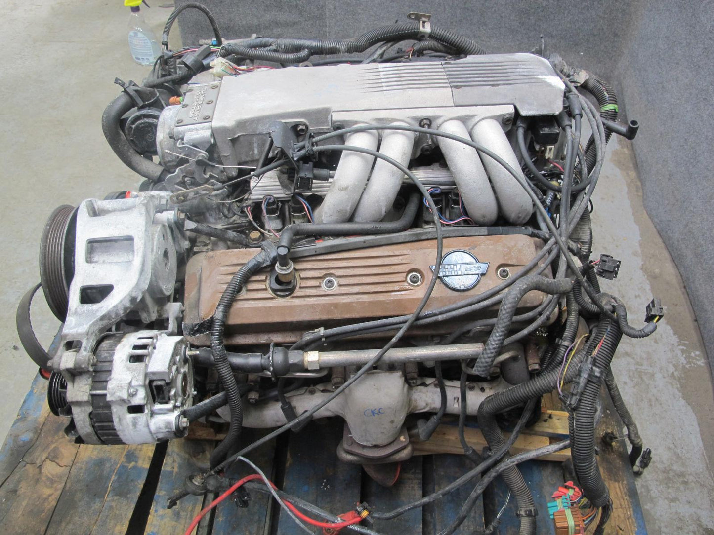 1991 Chevrolet Corvette C4 5.7L V8 L98 A/T VIN 8 8th Complete Engine Motor OEM