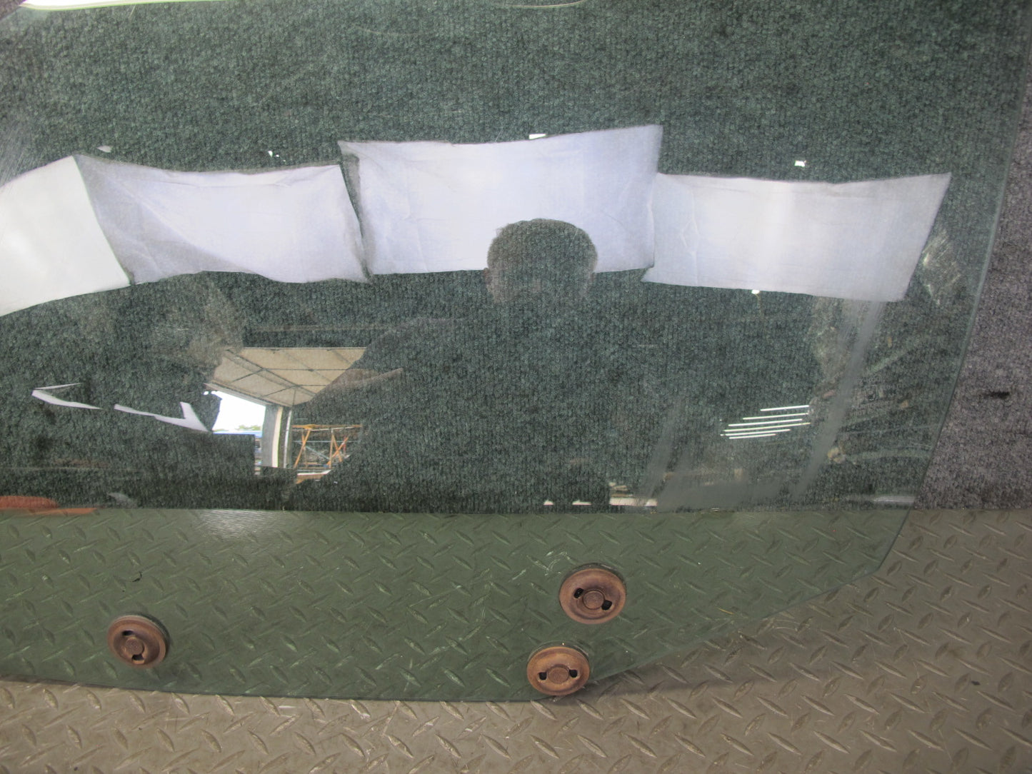 91-96 Chevrolet Corvette C4 Left Driver Door Glass Window OEM