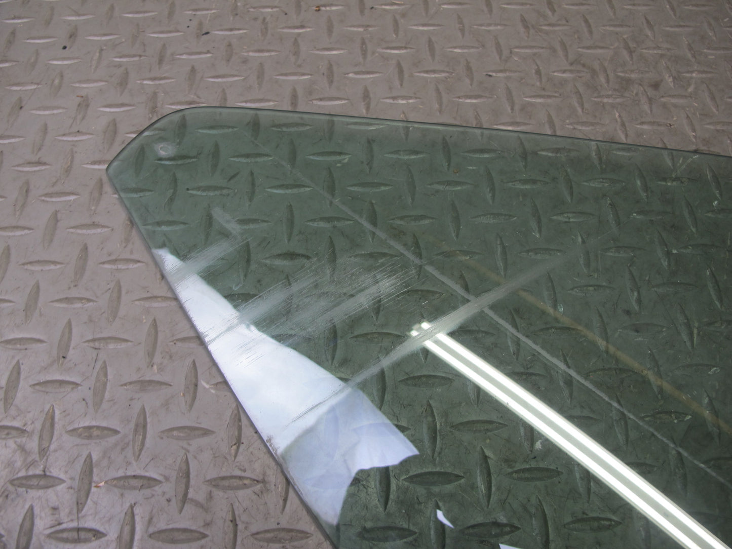 91-96 Chevrolet Corvette C4 Left Driver Door Glass Window OEM