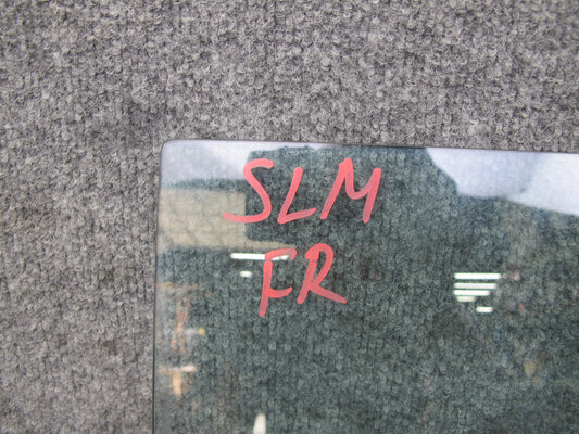 73-89 Mercedes R107 Convertible Front Right Passenger Door Glass Window OEM