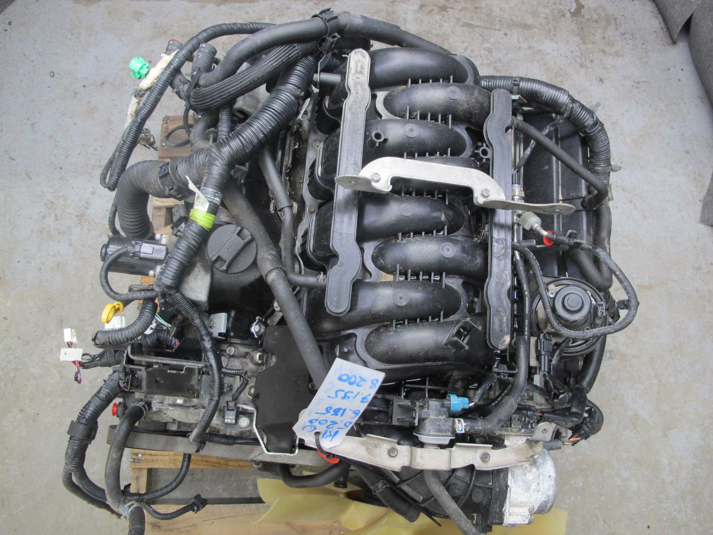 2011-2014 Infiniti QX56 QX80 5.6L RWD V8 VK56VD Engine Motor VIN A 4TH Digit