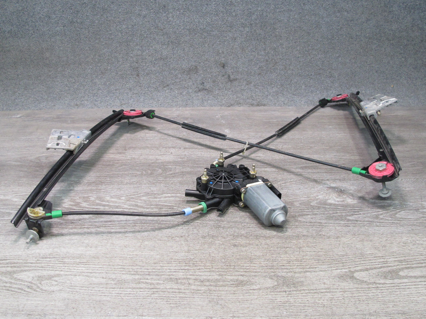 97-04 Chevrolet Corvette C5 Left Door Window Regulator w Motor 10408035 OEM