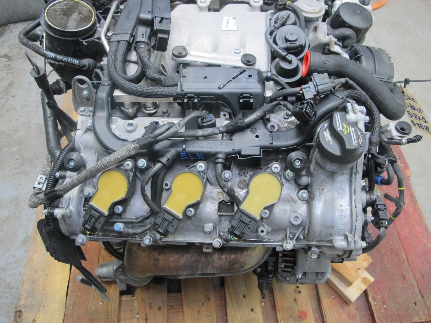 05-08 Mercedes R171 SLK350 3.5L M272 272.963 Complete Engine Motor 118k Miles