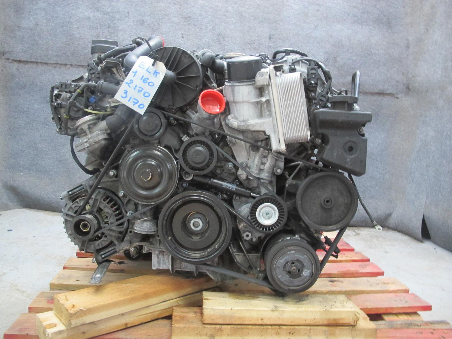 05-08 Mercedes R171 SLK350 3.5L M272 272.963 Complete Engine Motor 118k Miles