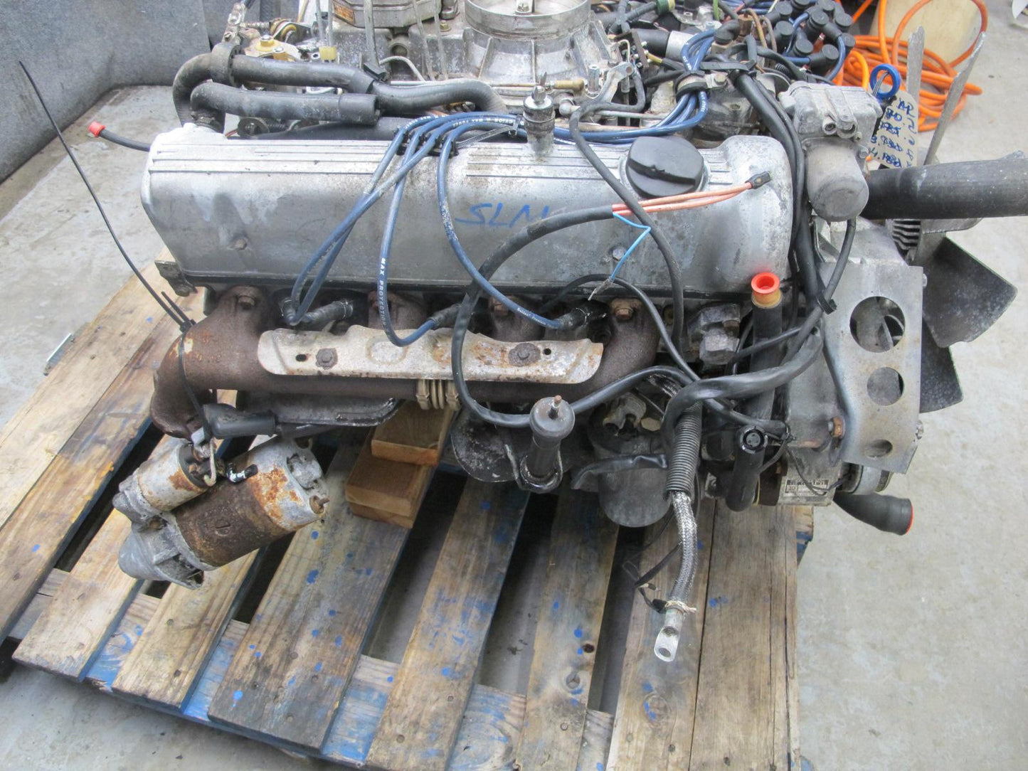 81-85 Mercedes R107 380SL 3.8L M116 116.962 A/T Complete Engine Motor 51k Miles