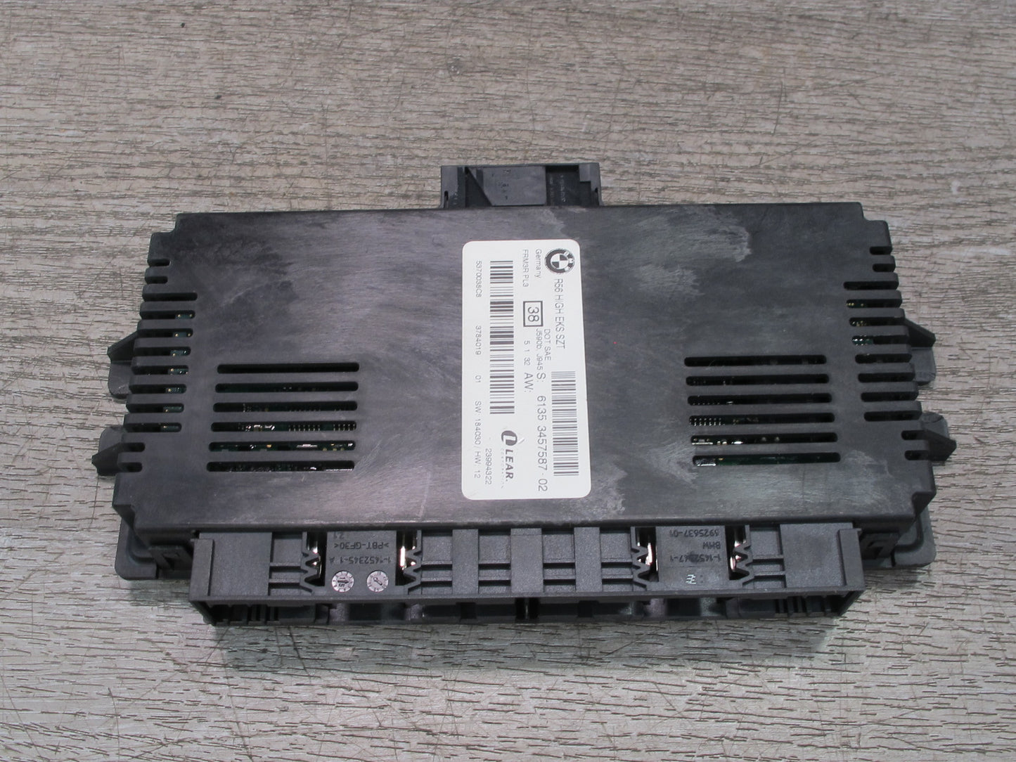 14-15 Mini Cooper R60 R61 FRM3R PL3 Footwell Light Control Module 3457587 OEM