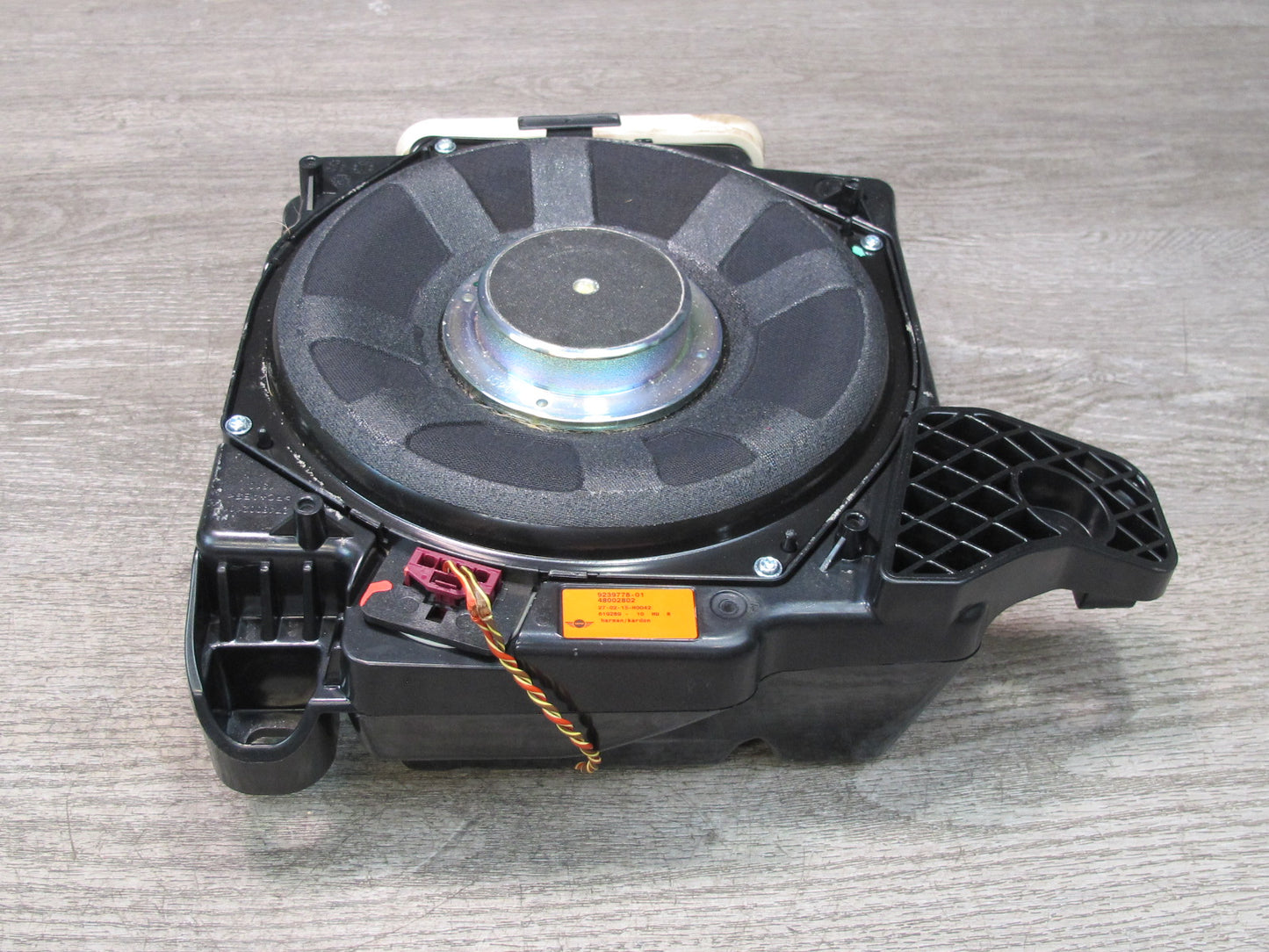11-15 Mini Cooper R60 R61 Left & Right Harman Kardon Subwoofer Speaker Set OEM
