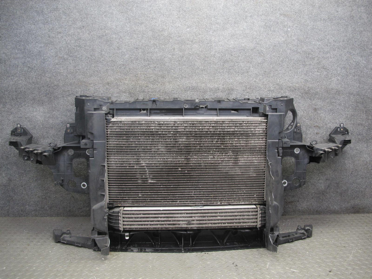 11-15 Mini Cooper S R60 R61 AWD A/T Engine Radiator Condenser Oil Cooler Fan Set