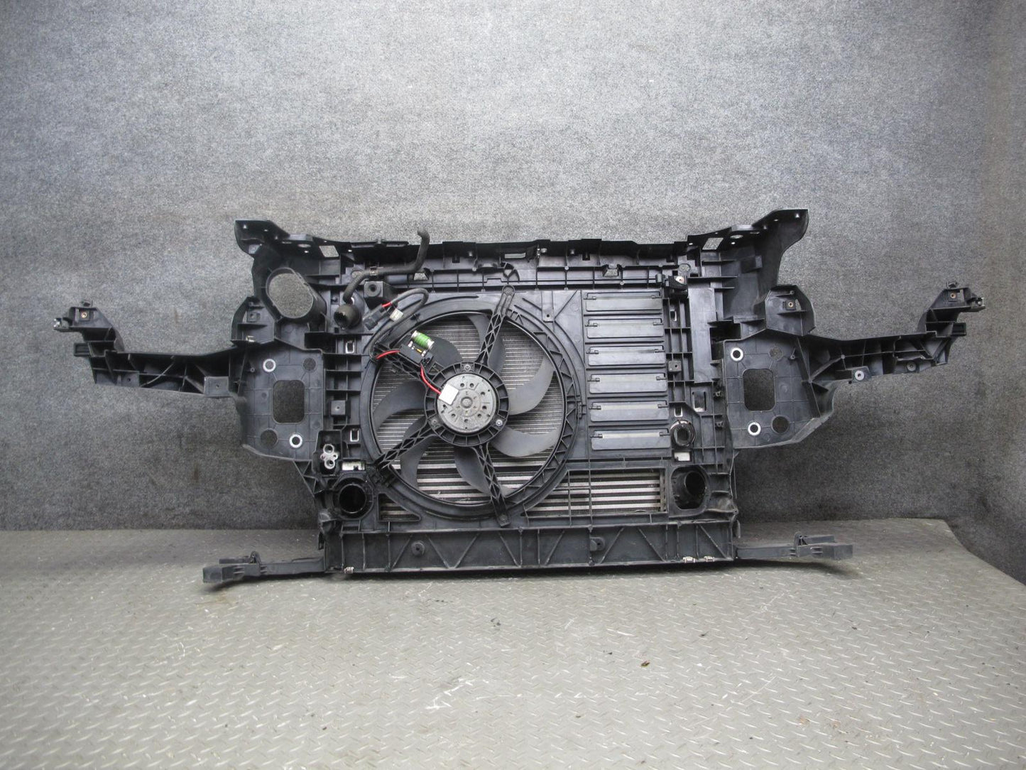 11-15 Mini Cooper S R60 R61 AWD A/T Engine Radiator Condenser Oil Cooler Fan Set