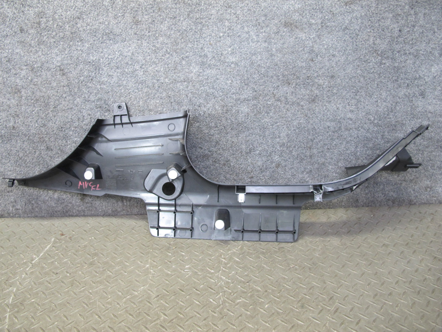 11-15 Mini Cooper R60 Countryman Rear Left Door Sill Trim Panel 9801273 OEM