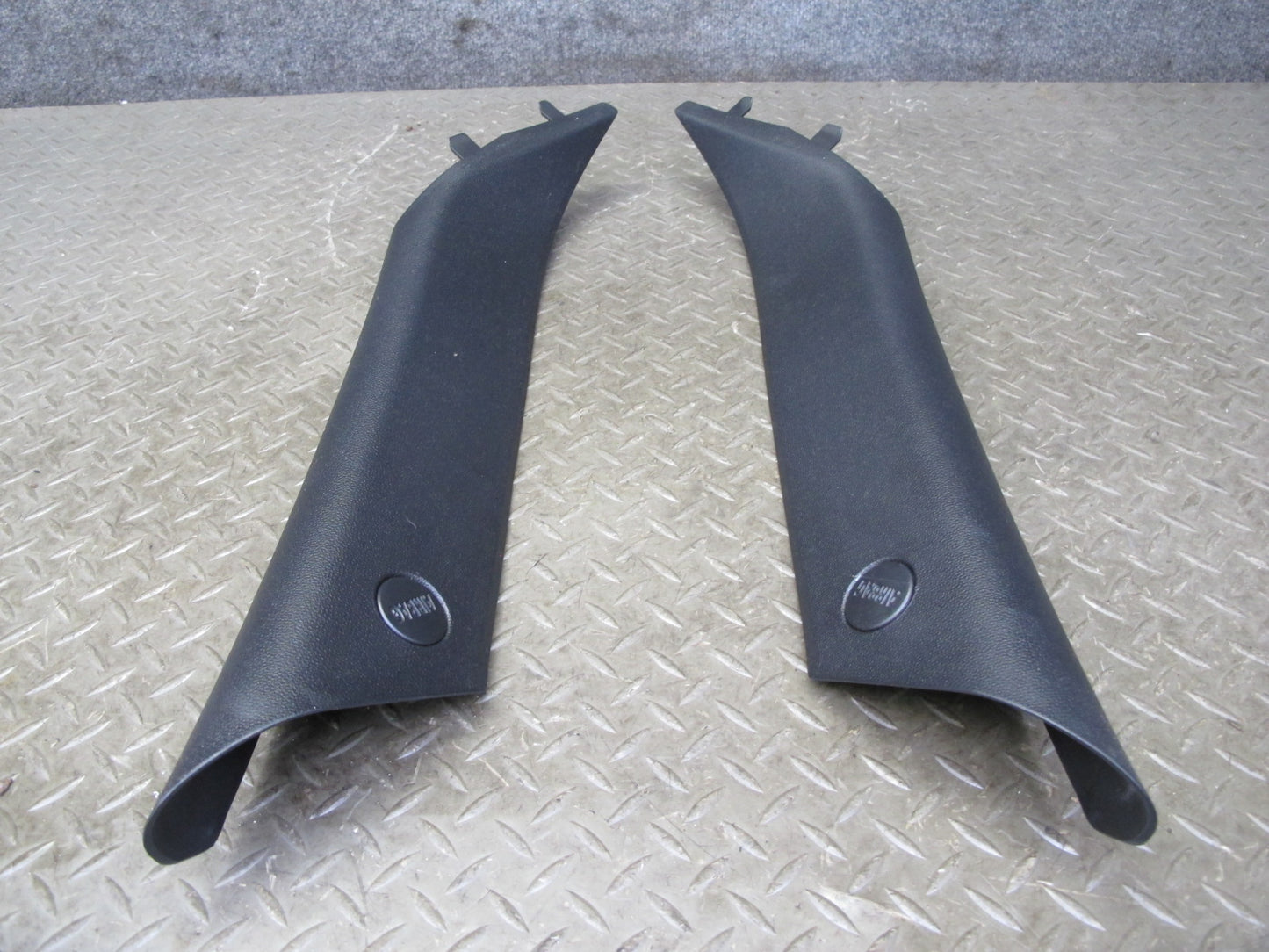 11-15 Mini Cooper R60 Countryman Set of 2 Front Interior A Pillar Trim Panel OEM