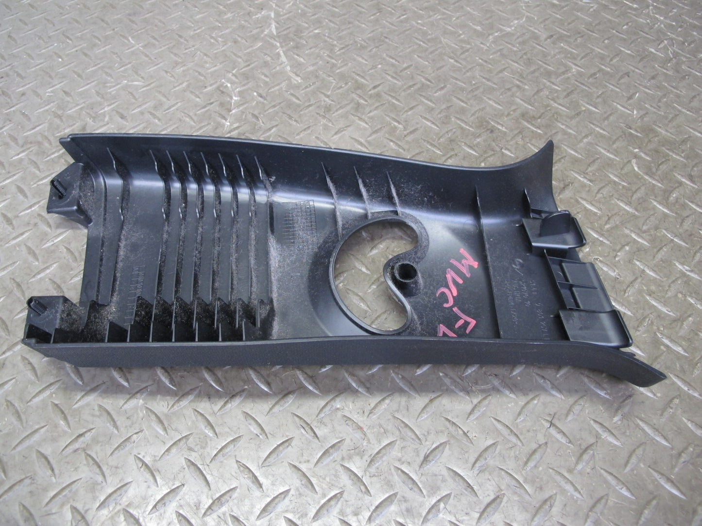 11-15 Mini Cooper R60 Countryman Set of 2 Center B Pillar Upper Trim Panel OEM