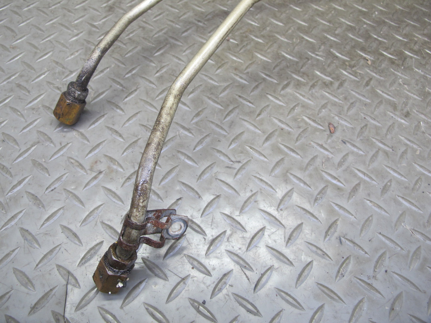 97-04 Chevrolet Corvette C5 A/T Auto Transmission Oil Cooler Pipe Line Set OEM
