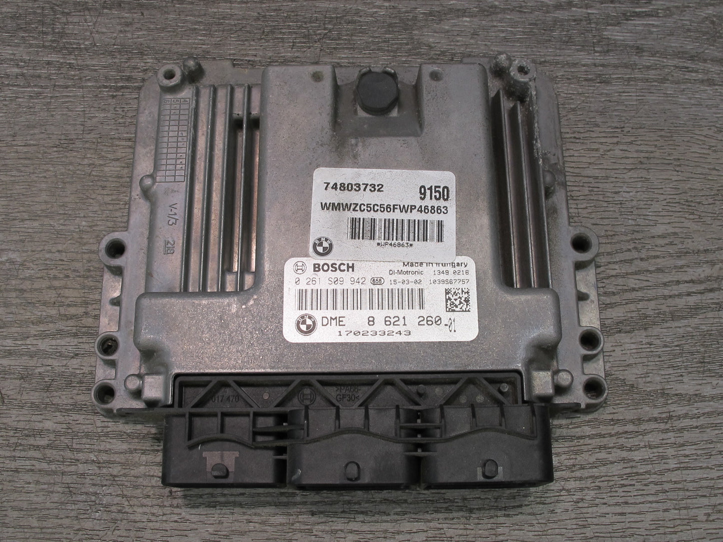 13-15 Mini Cooper S R60 R61 N18 Engine ECU DME CAS3 KEY Reader Lock KEY Set OEM
