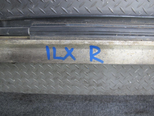 1998-2002 Lexus LX470 Right Left Side Skirt Running Board Step Panel Black Set