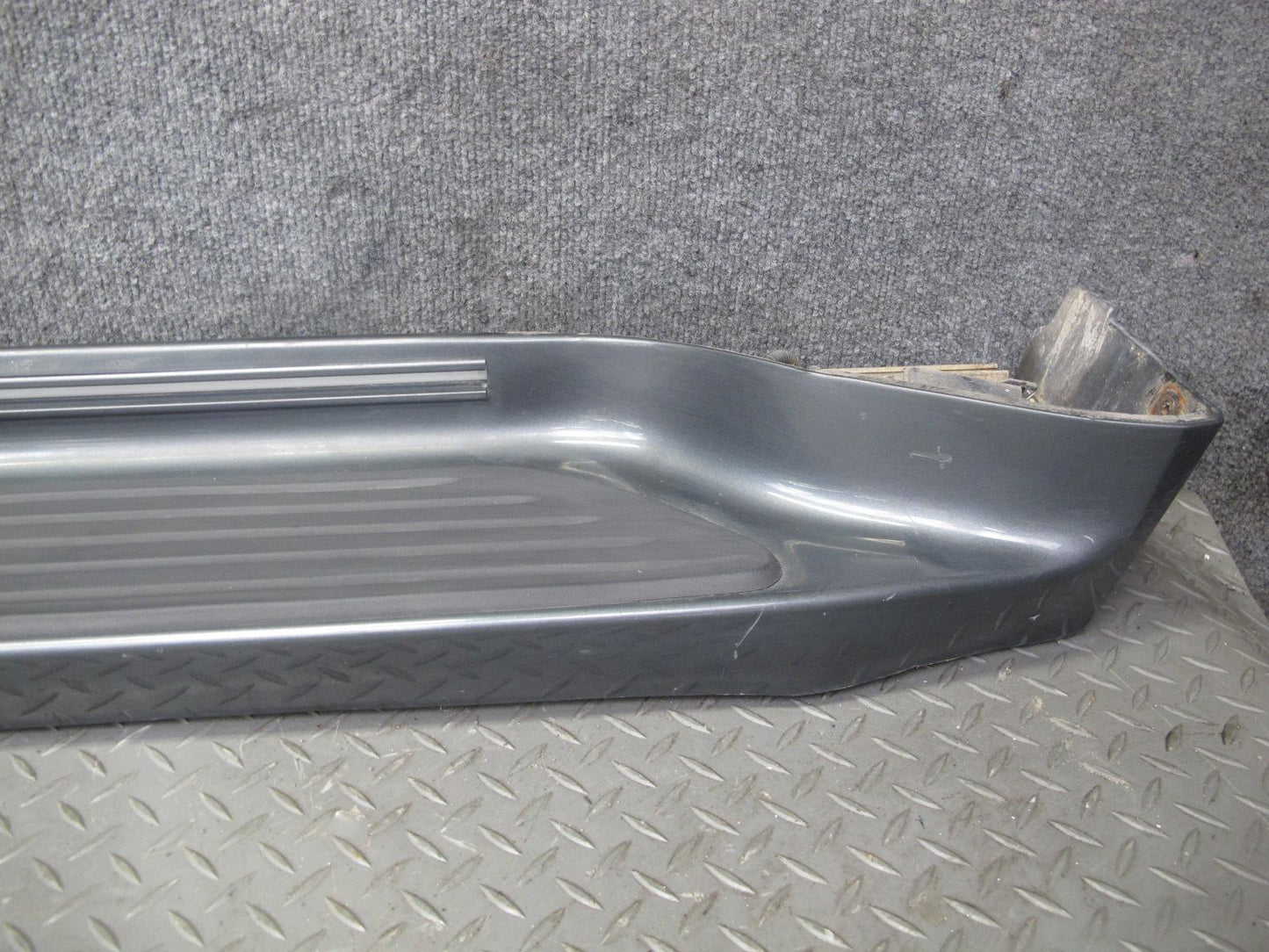 1998-2002 Lexus LX470 Right Left Side Skirt Running Board Step Panel Black Set