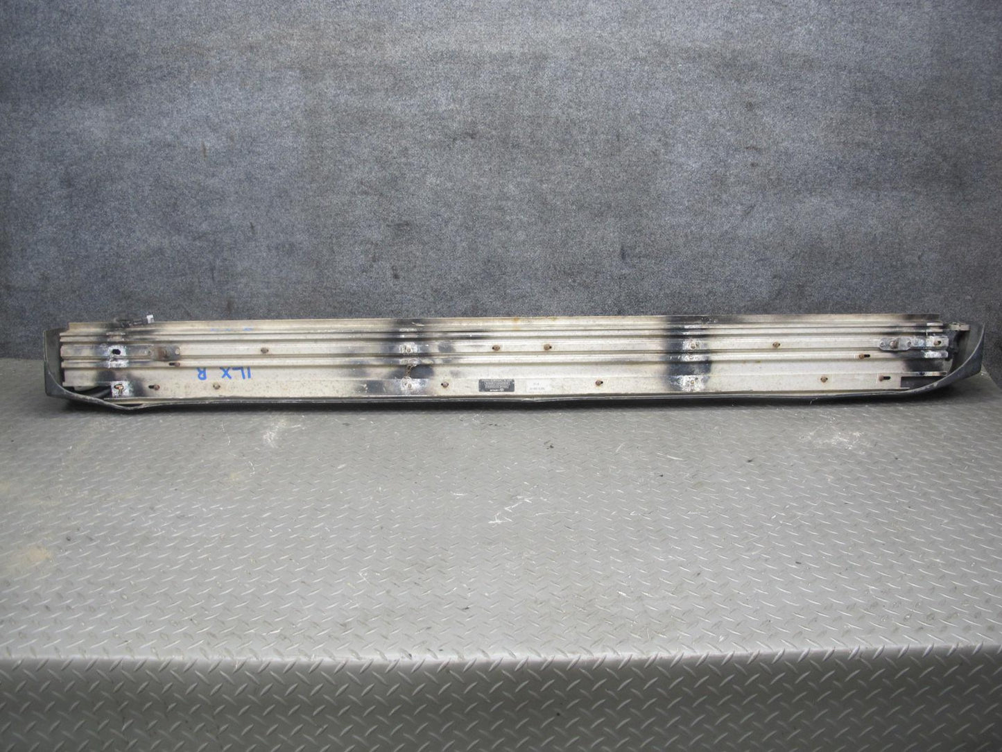 1998-2002 Lexus LX470 Right Left Side Skirt Running Board Step Panel Black Set