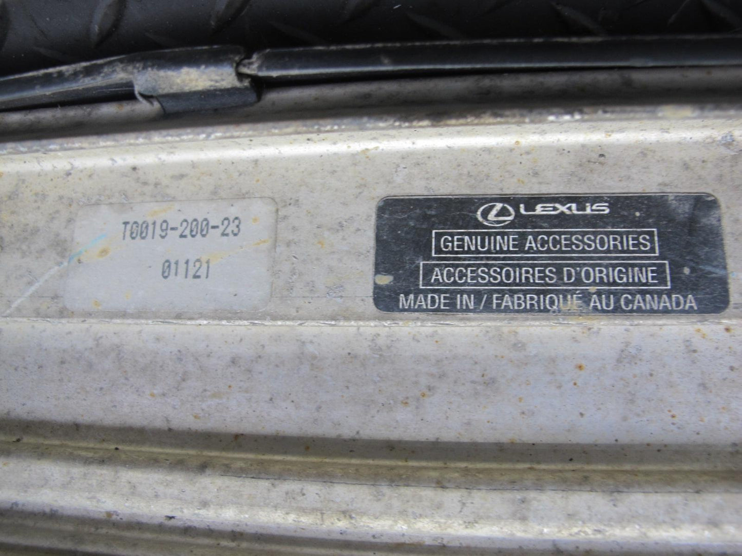 1998-2002 Lexus LX470 Right Left Side Skirt Running Board Step Panel Black Set