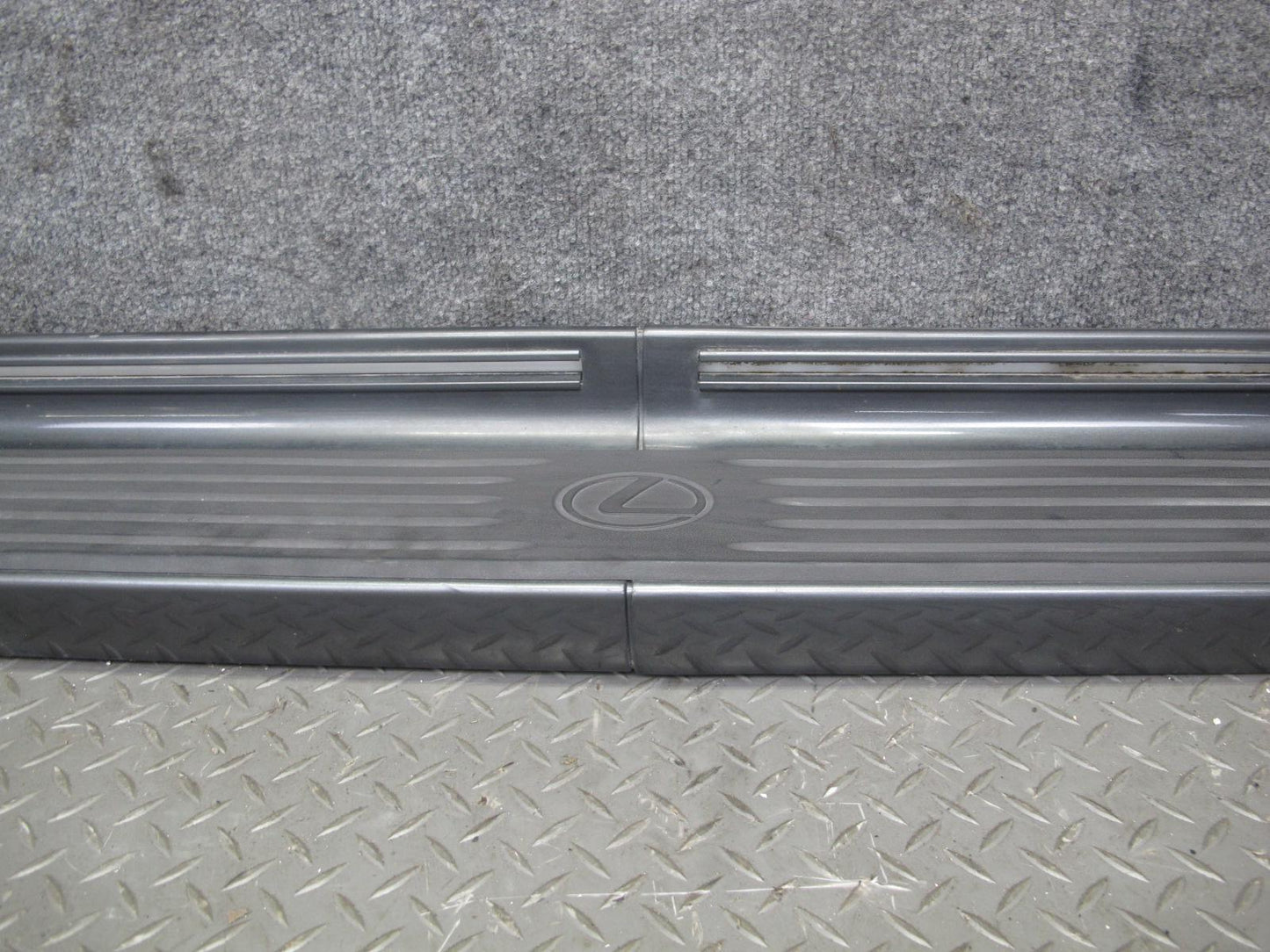 1998-2002 Lexus LX470 Right Left Side Skirt Running Board Step Panel Black Set