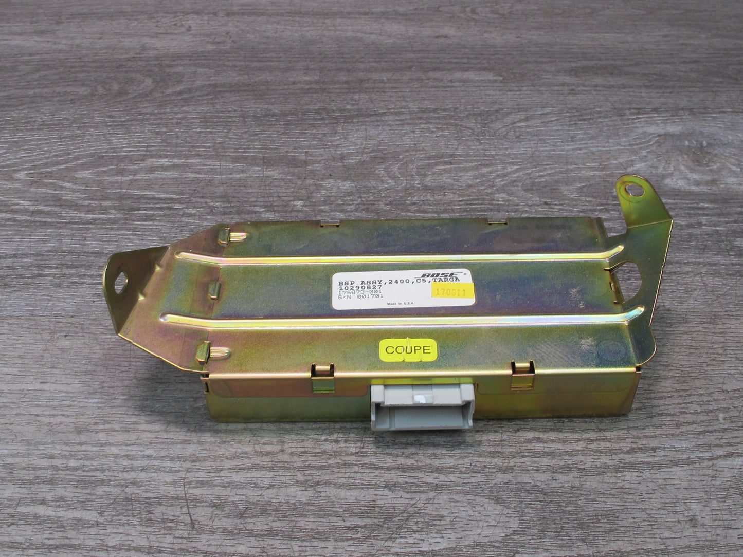 97-04 Chevrolet Corvette C5 Coupe Bose Audio Amplifier AMP 10290827 OEM