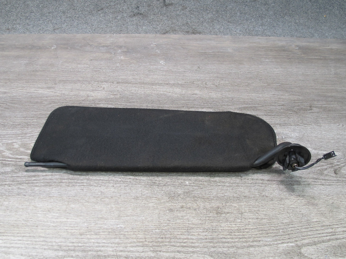 97-04 Chevrolet Corvette C5 Coupe Front Right Sun Visor Black OEM