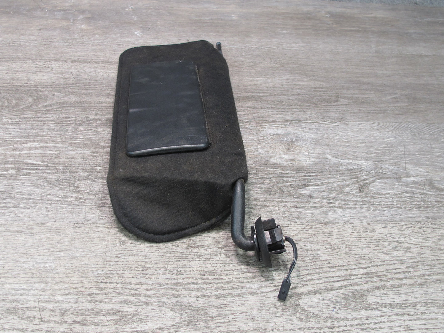 97-04 Chevrolet Corvette C5 Coupe Front Right Sun Visor Black OEM