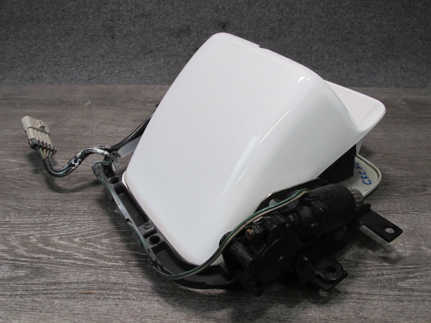 91-96 Chevrolet Corvette C4 Front Left POP UP Headlight Motor Cover Assy OEM