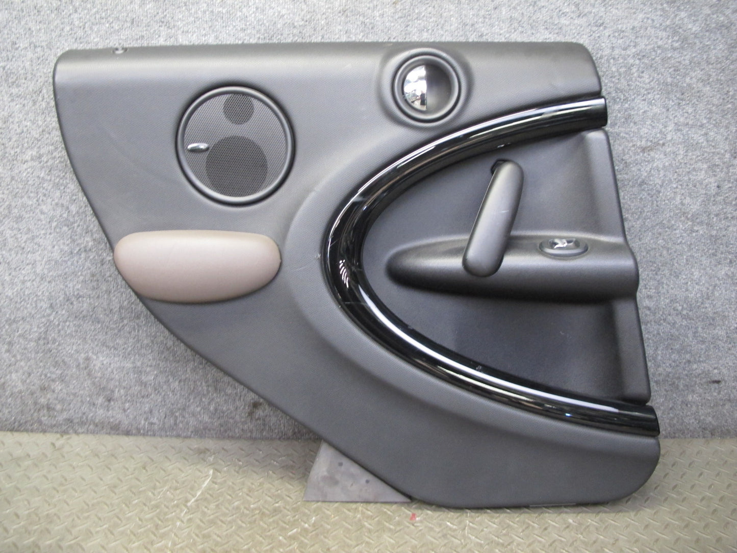 13-15 Mini Cooper S R60 Countryman Set of 2 Rear Door Interior Trim Panel OEM