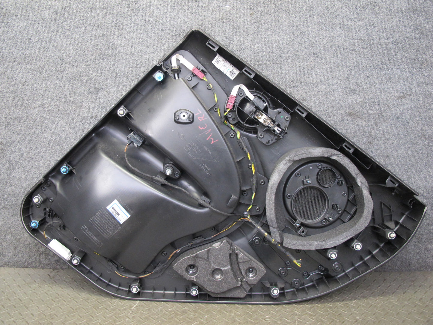 13-15 Mini Cooper S R60 Countryman Set of 2 Rear Door Interior Trim Panel OEM