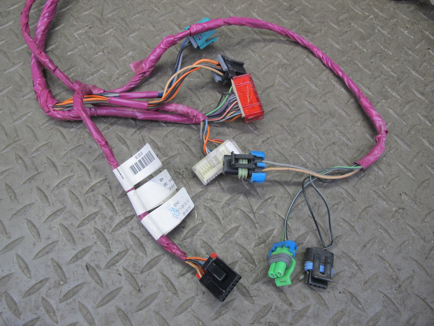 97-04 Chevrolet Corvette C5 Set of 2 Left & Right Door Wire Wiring Harness OEM
