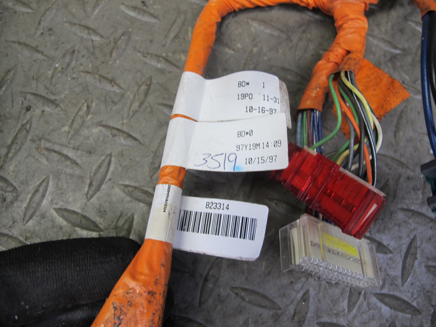 97-04 Chevrolet Corvette C5 Set of 2 Left & Right Door Wire Wiring Harness OEM