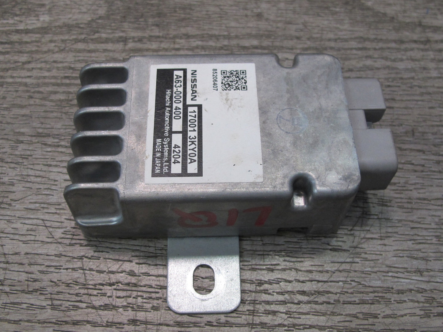 2014 Infiniti QX60 2.5L Hybrid Fuel Pump Control Module Unit 17001 3KY0A