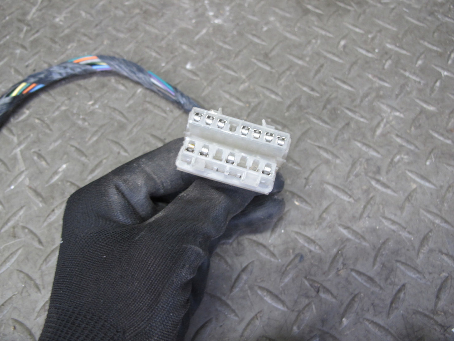 1991 Chevrolet Corvette C4 Rear Bumper Tail Light Wire Wiring Harness OEM
