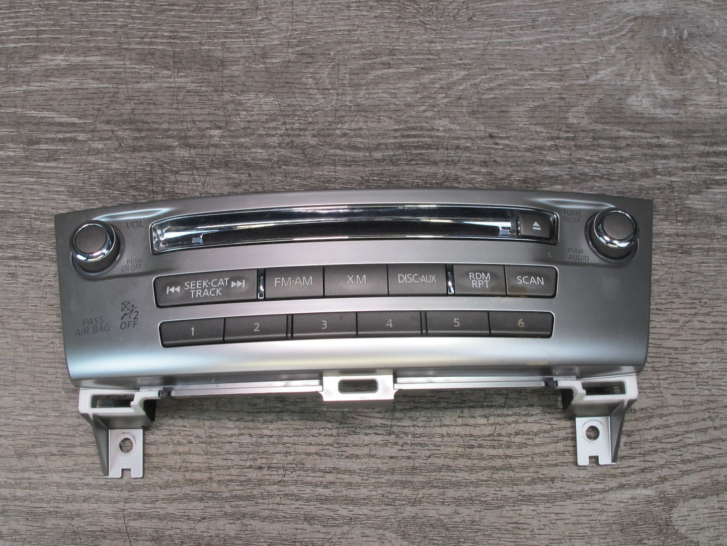 2013-2016 Infiniti JX35 QX60 Radio CD Player Faceplate Control Panel 25391-3JA0A