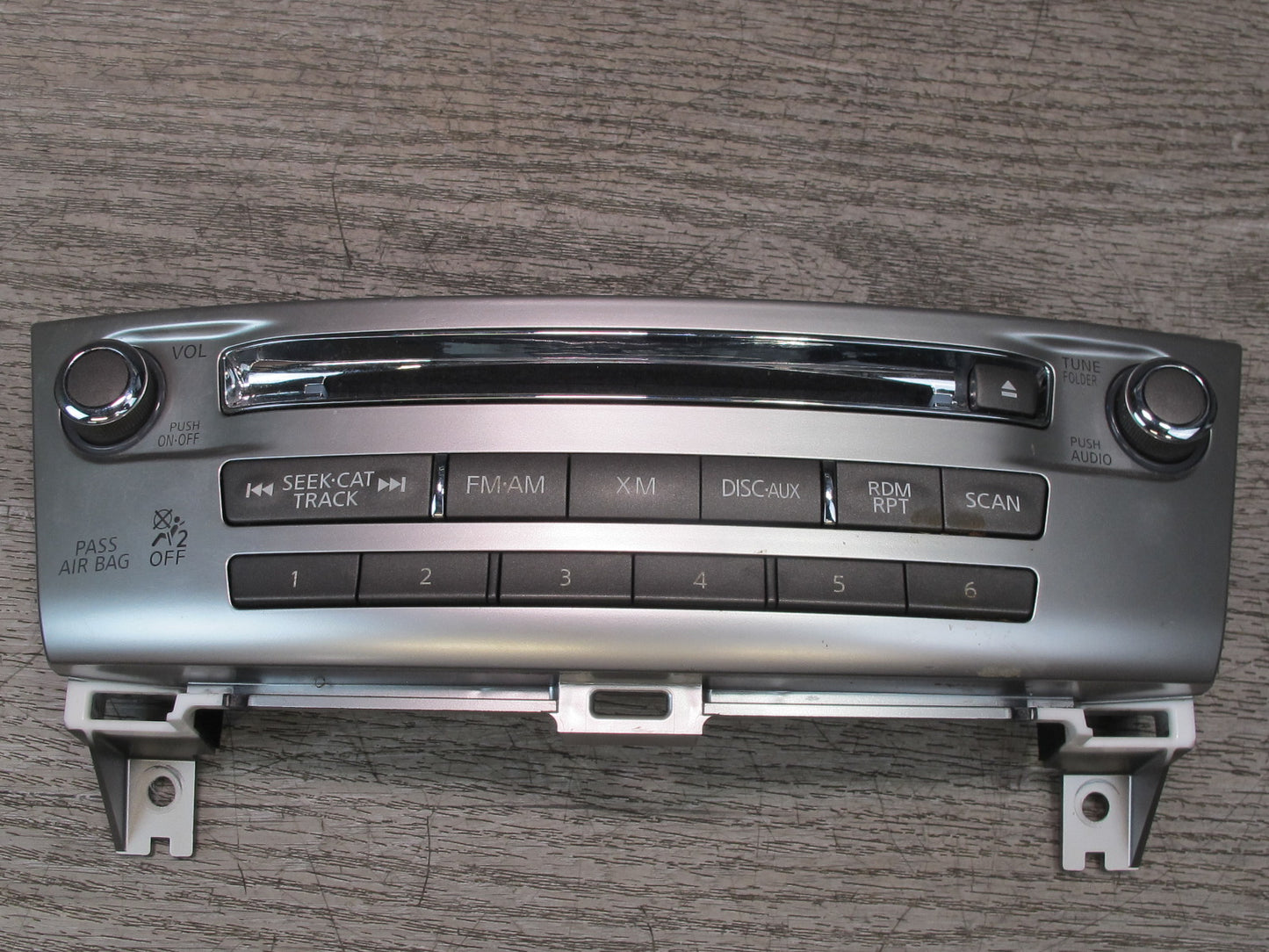 2013-2016 Infiniti JX35 QX60 Radio CD Player Faceplate Control Panel 25391-3JA0A