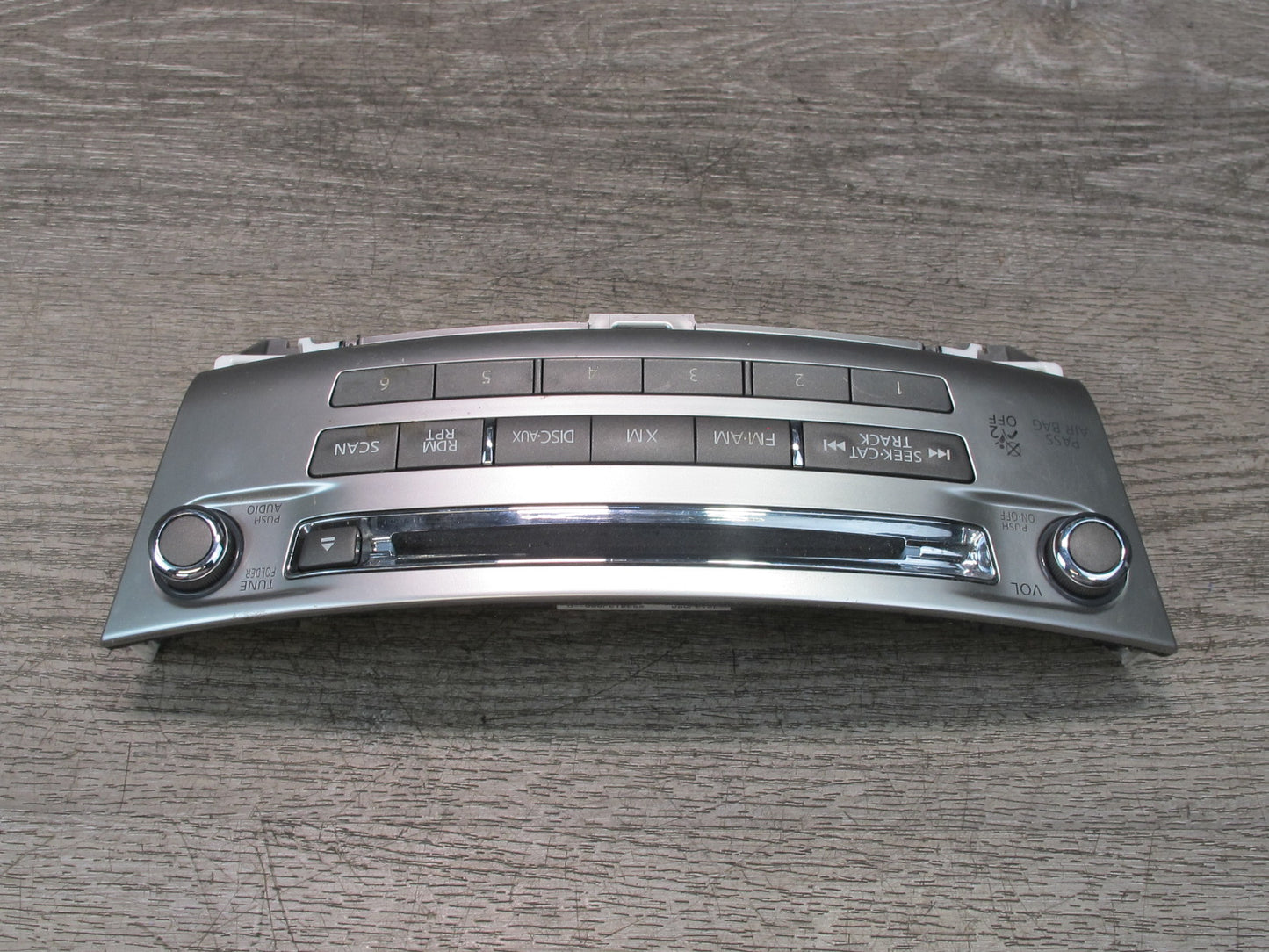 2013-2016 Infiniti JX35 QX60 Radio CD Player Faceplate Control Panel 25391-3JA0A
