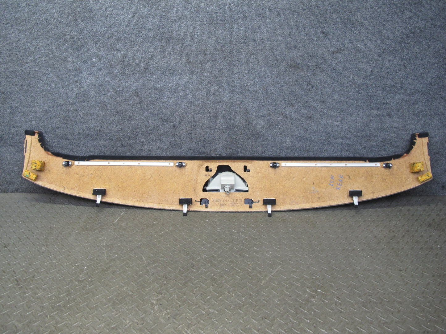 04-06 Lexus UCF30L LS430 Rear Parcel Shelf Panel w Third Brake Light Black OEM