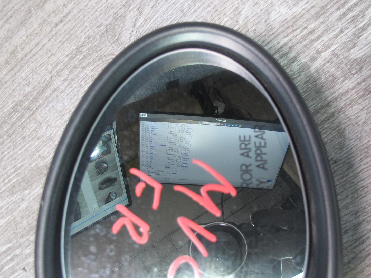 13-15 Mini Cooper R60 R61 Front Right Door Side View Exterior Heated Mirror OEM