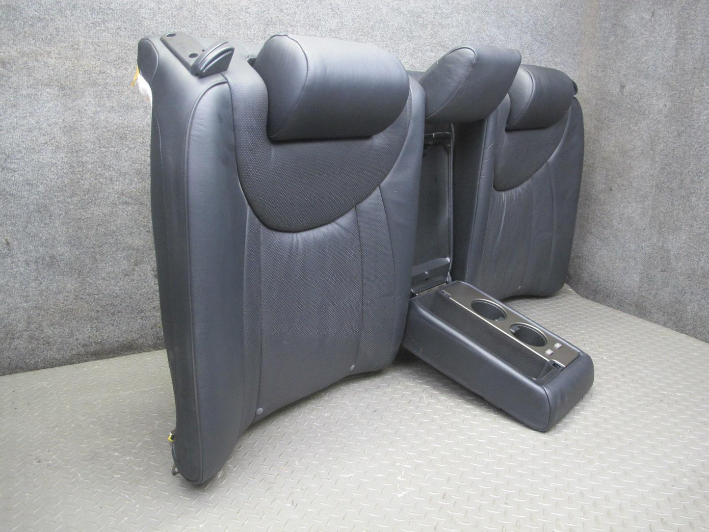 04-06 Lexus UCF30L LS430 Front & Rear Left & Right Leather Seat Set Black OEM