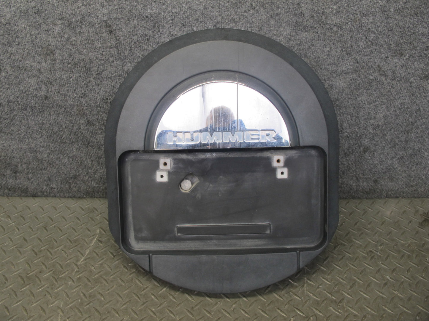 2005-2009 Hummer H2 License Plate Mount Spare Tire TAG 10382522