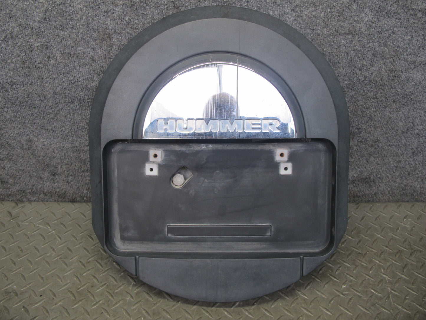 2005-2009 Hummer H2 License Plate Mount Spare Tire TAG 10382522