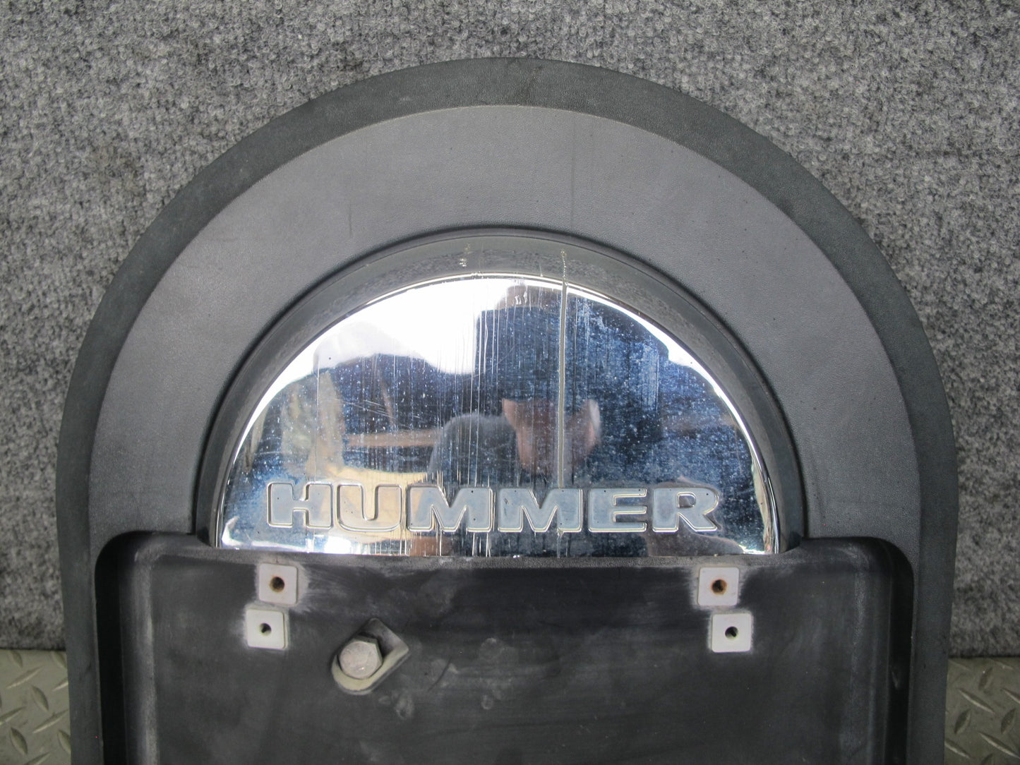 2005-2009 Hummer H2 License Plate Mount Spare Tire TAG 10382522