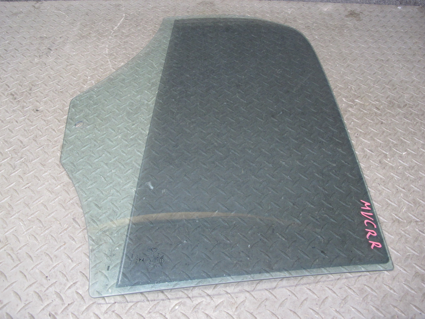 11-16 Mini Cooper R60 Countryman Rear Right Door Glass Window OEM