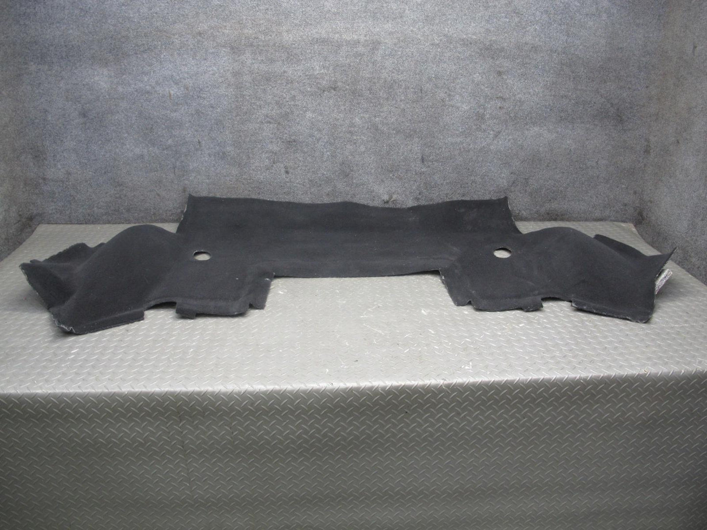 97-04 Chevrolet Corvette C5 Coupe Rear Compartment Floor Carpet Cover Black OEM
