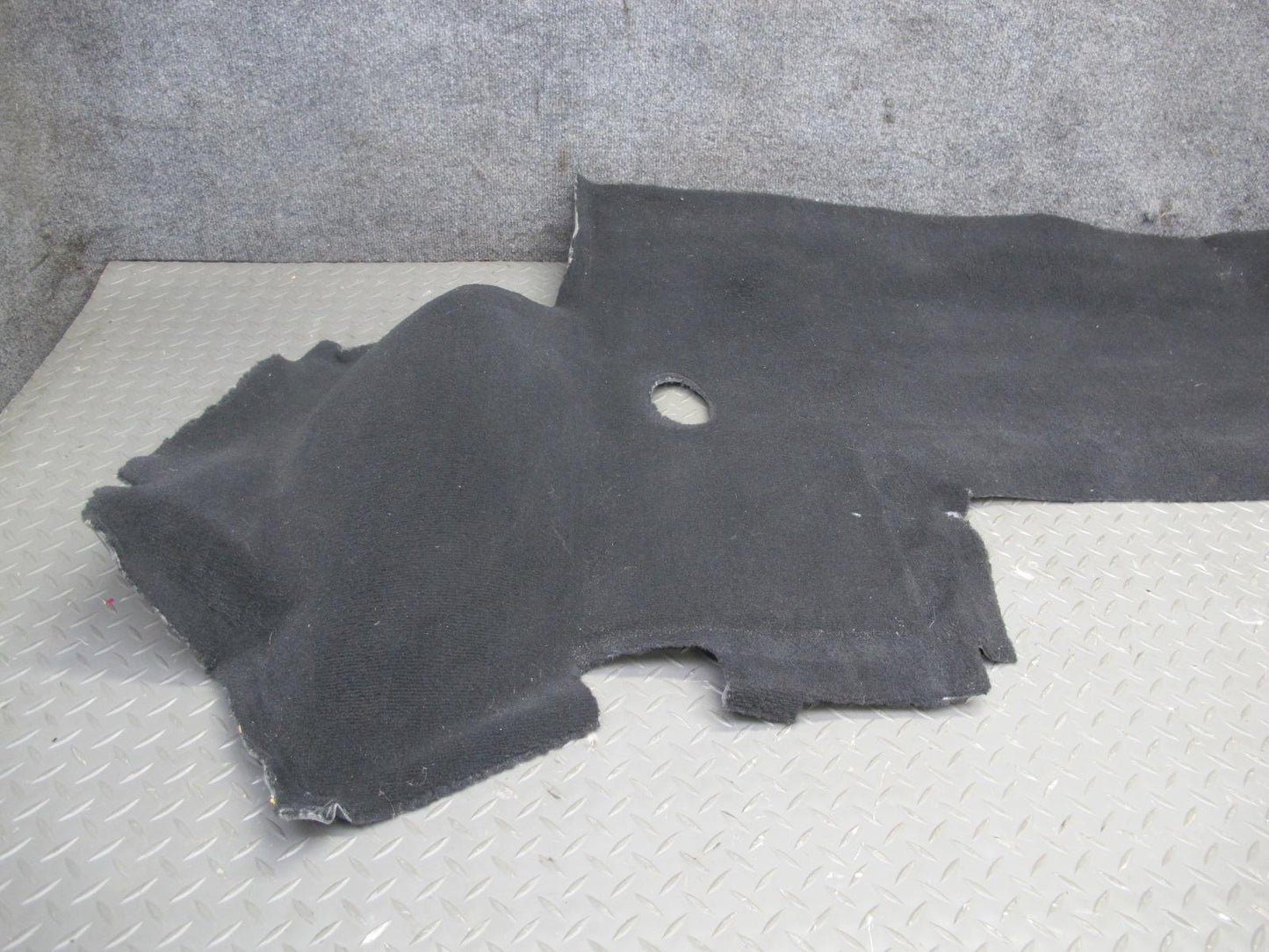 97-04 Chevrolet Corvette C5 Coupe Rear Compartment Floor Carpet Cover Black OEM