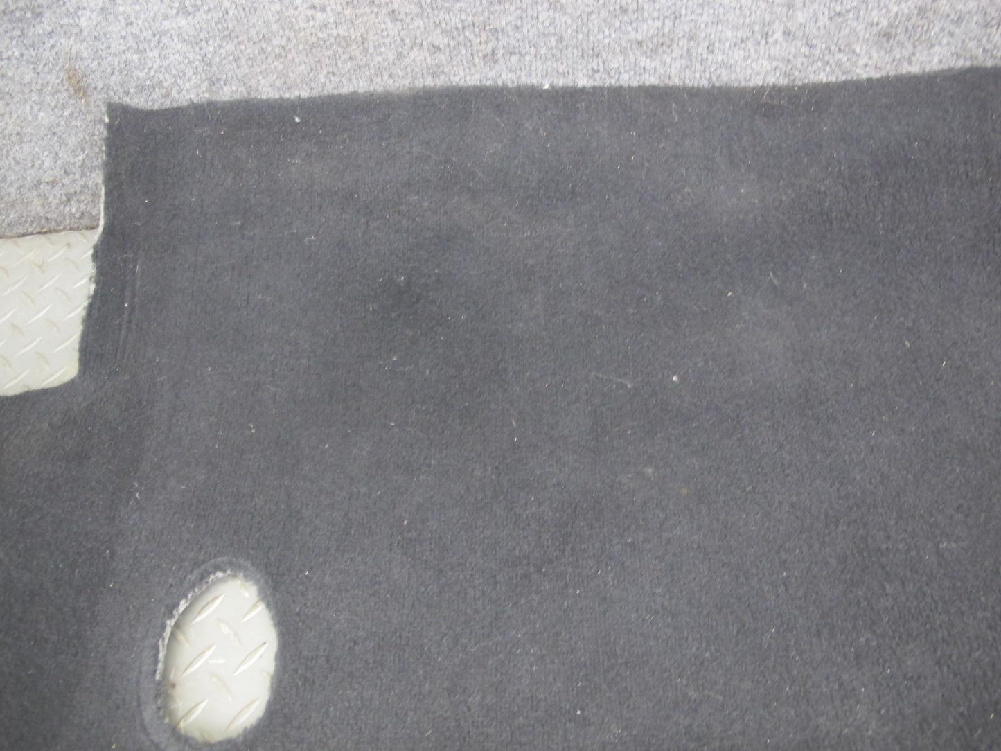 97-04 Chevrolet Corvette C5 Coupe Rear Compartment Floor Carpet Cover Black OEM