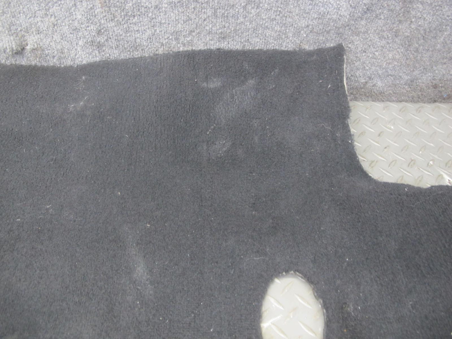97-04 Chevrolet Corvette C5 Coupe Rear Compartment Floor Carpet Cover Black OEM