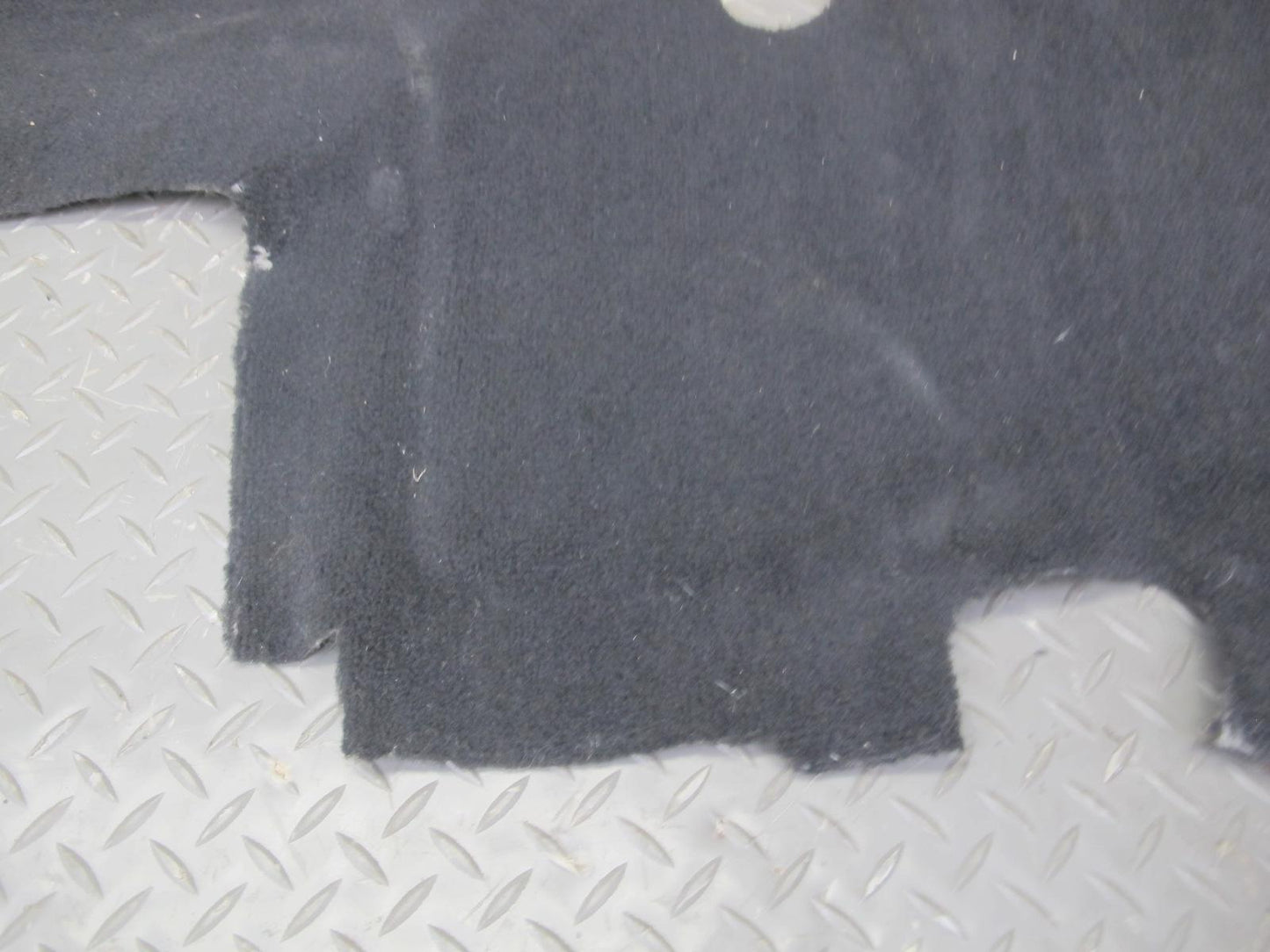 97-04 Chevrolet Corvette C5 Coupe Rear Compartment Floor Carpet Cover Black OEM
