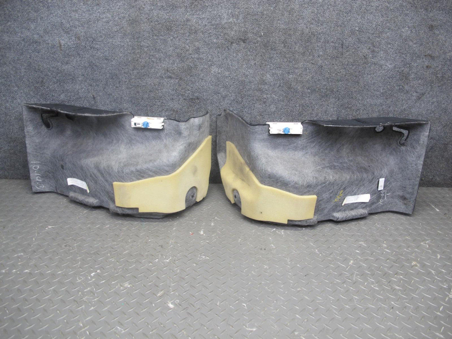 97-04 Chevrolet Corvette C5 Targa Floor MAT Trunk Liner Carpet Cover Set OEM
