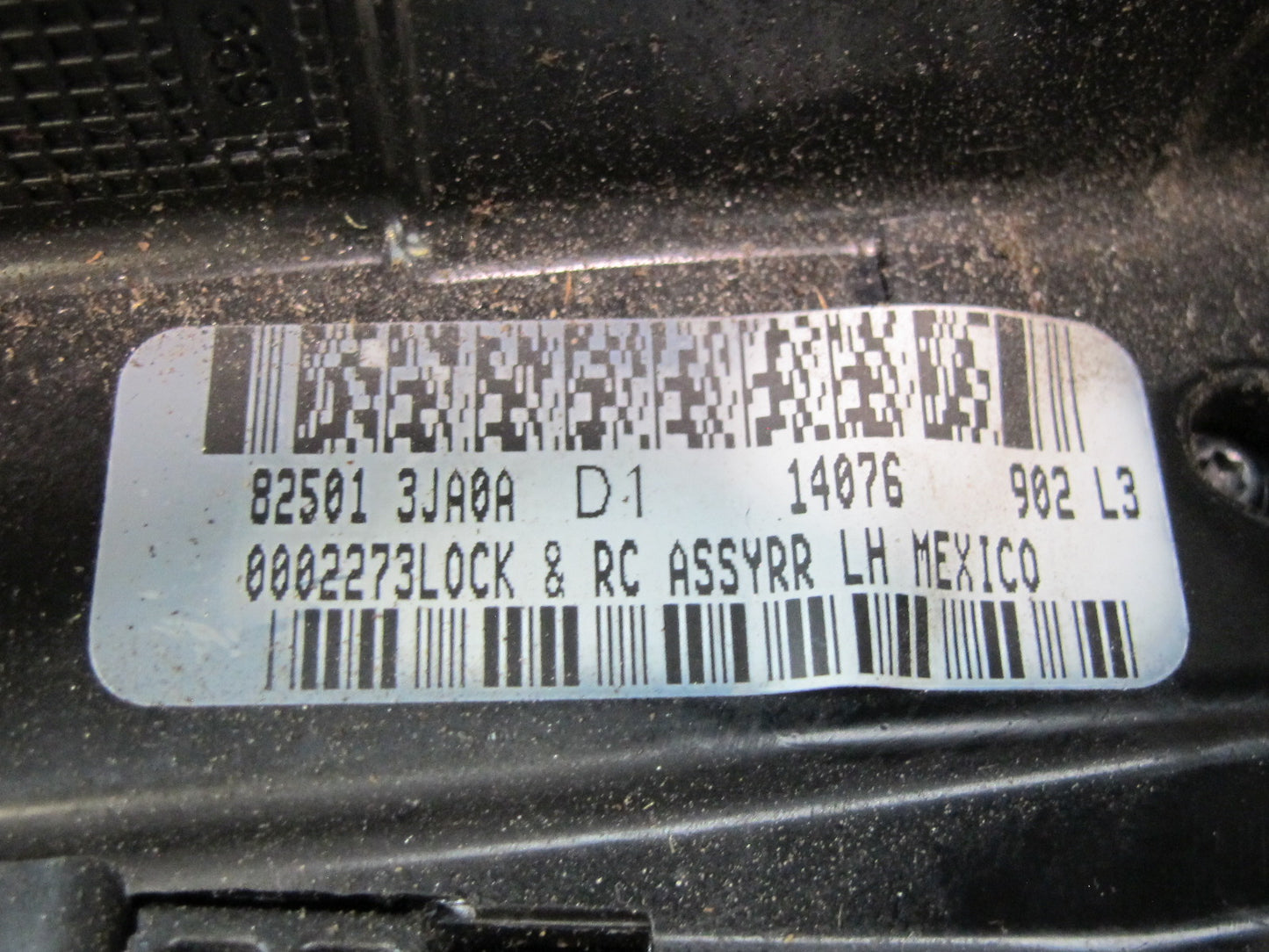 2013-2020 Infiniti JX35 QX60 Rear Left Door Lock Latch Actuator 82501 3JA0A